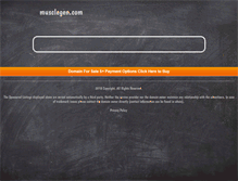 Tablet Screenshot of musclegen.com